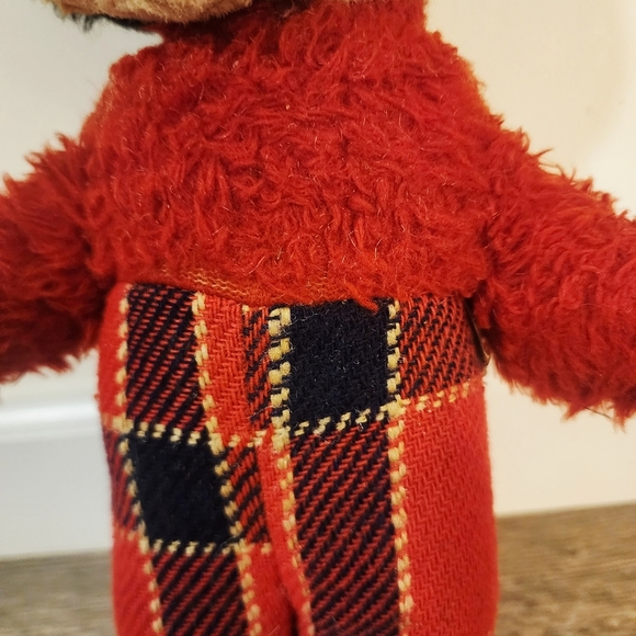 Vintage 60s Walt Disney Character Mickey Mouse Plush Toy Stuffed Animal 14" Cute - Picture 2 of 8